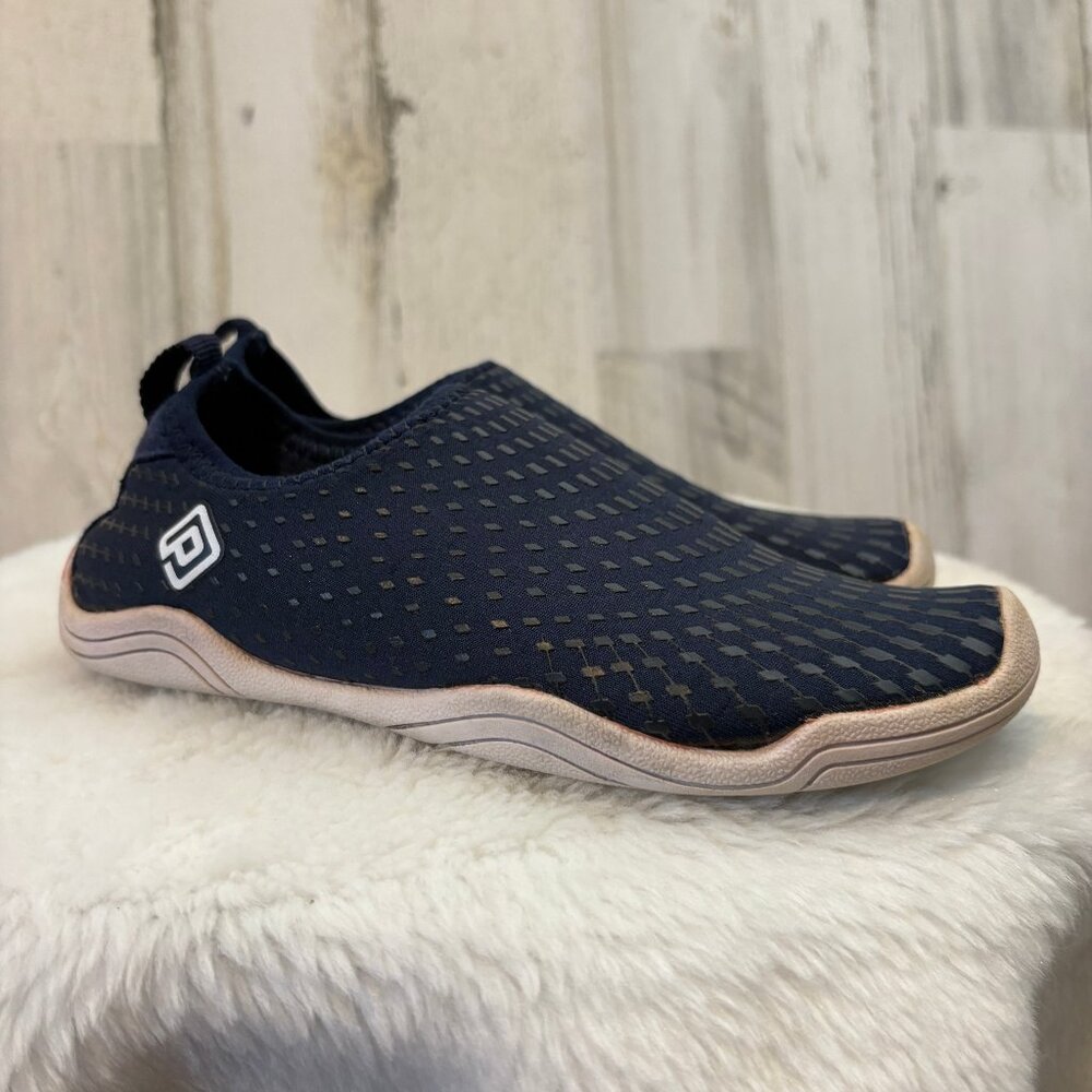 Dream Pairs Little Kids Size 13 Navy Blue Slip On Water Shoes Mesh Flats Outdoor